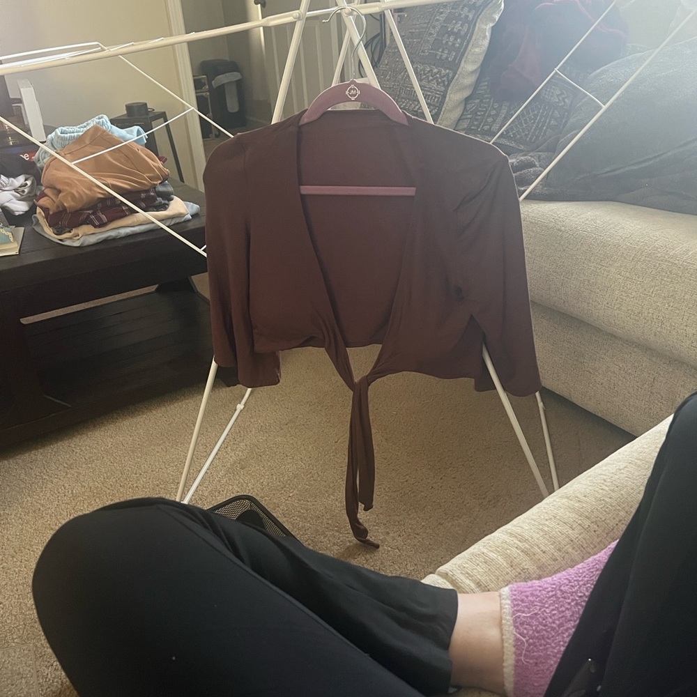 Klassy Network Deep Brown Knitwear - Picture 5 of 6
